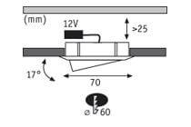 Мебельный светильник Paulmann Furniture Micro Line Dress 93516 Мебельный светильник Paulmann Furniture Micro Line Dress 93516