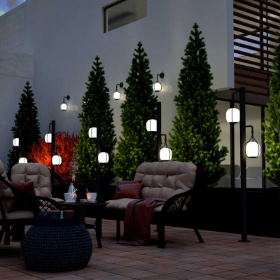 Уличный настенный светодиодный светильник Novotech Street Roca 358581