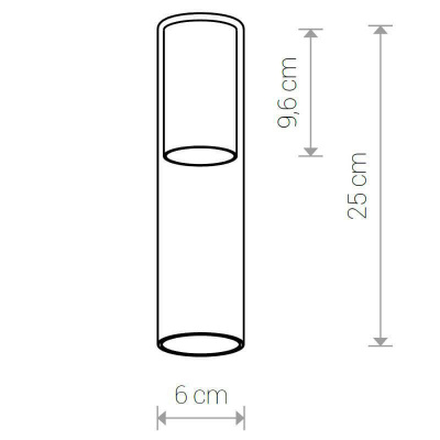 Плафон Nowodvorski Cameleon Cylinder M 8541