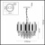 Подвесная люстра Odeon Light Classic Runa 4635/5