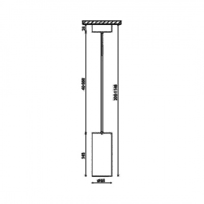 Основание для подвесного светильника SWG VL-M6-BL 003423