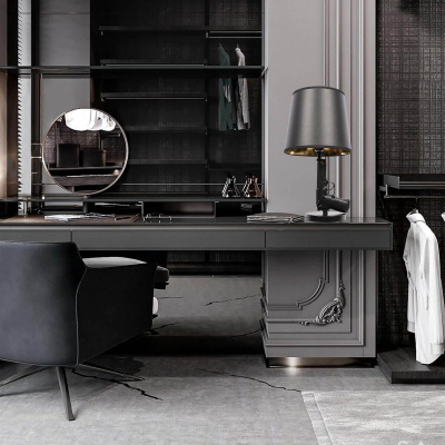 Настольная лампа Loft IT Arsenal 10136/A Dark grey