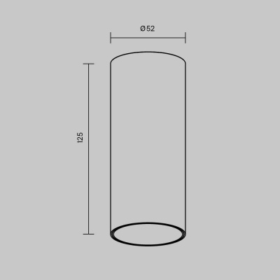 Потолочный светодиодный светильник Maytoni Technical Focus LED C056CL-L12W3K-W-W