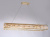 Подвесной светильник Newport 10265+15/C gold М0062923
