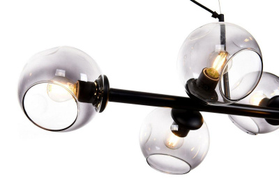 Подвесная люстра Lumina Deco Morretti LDP 7003-8 BK