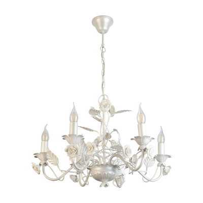 Подвесная люстра Toplight Lynda TL5910D-05WH