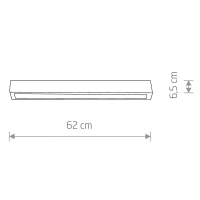 Потолочный светильник Nowodvorski Straight Ceiling Led S 7557