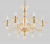 Подвесная люстра Crystal Lux Caetano SP-PL6 Amber