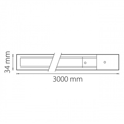 Шинопровод однофазный Lightstar Barra 502035