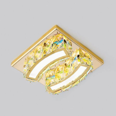 Встраиваемый светодиодный светильник Ambrella light LED S70 PR/G 4W 4200K LED