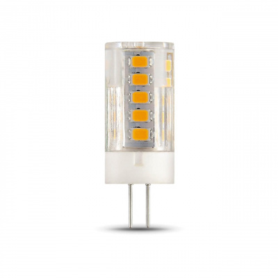 Лампа светодиодная Gauss G4 4W 4100К прозрачная 207307204