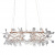 Подвесная светодиодная люстра Loft IT Heracleum 9022-162