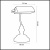 Настольная лампа Odeon Light Standing Tres 2224/1T