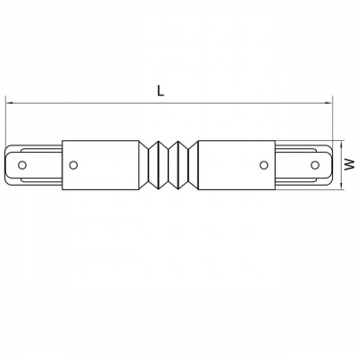 Коннектор гибкий Lightstar Barra 502159