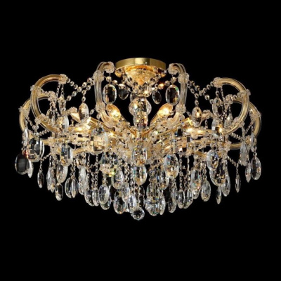 Подвесная люстра Crystal Lux Hollywood SP-PL8 Gold D800