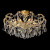 Подвесная люстра Crystal Lux Hollywood SP-PL8 Gold D800