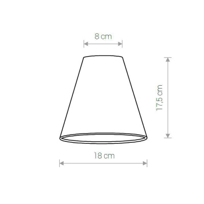 Абажур Nowodvorski Cameleon Cone S 8501