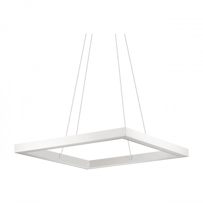 Подвесной светодиодный светильник Ideal Lux Oracle D70 Square Bianco 245706