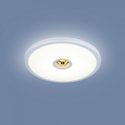 Встраиваемый светодиодный светильник Elektrostandard 9912 LED 6+4W WH белый a043963