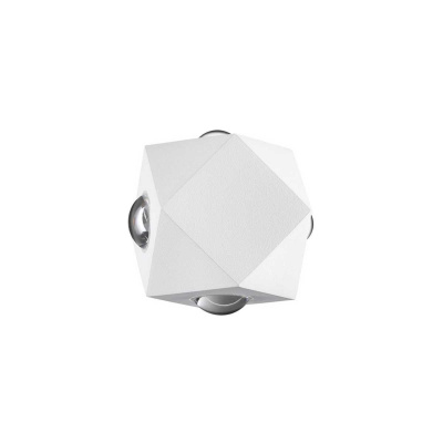 Уличный настенный светодиодный светильник Odeon Light Hightech Diamanta 4219/8WL