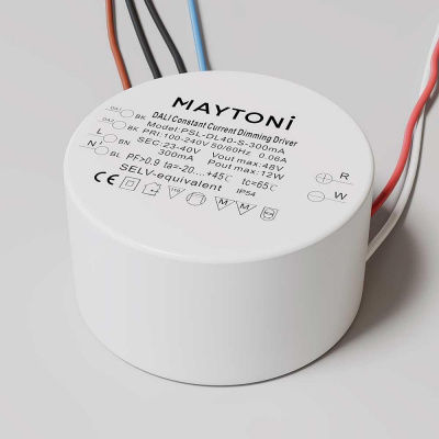 Блок питания Maytoni Technical Dali 23-40V 12W IP20 0,3A PSL-DL40-S-300mA