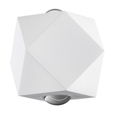 Уличный настенный светодиодный светильник Odeon Light Hightech Diamanta 4219/4WL
