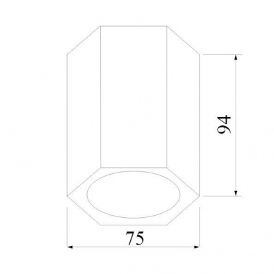 Потолочный светодиодный светильник Elektrostandard 25036/Led a055856