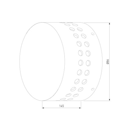 Уличный настенный светодиодный светильник Elektrostandard 1585 Techno LED Arkada белый a039996