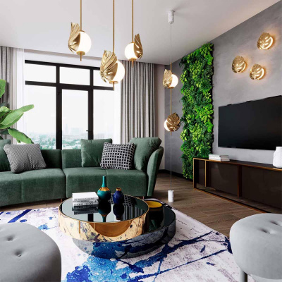 Подвесной светильник Odeon Light Modern Jungle 4864/1