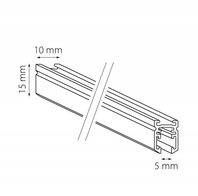 Шинопровод Lightstar Linea 506017