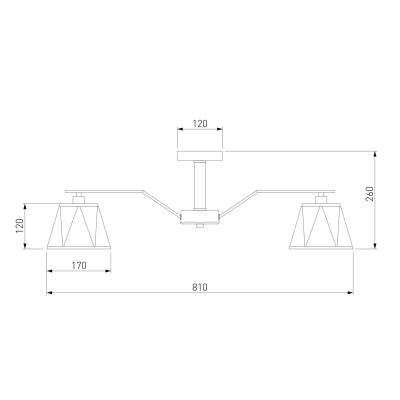 Потолочная люстра Eurosvet 60076/8 хром