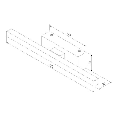 Подсветка для картин Elektrostandard Rino 40121/Led черный a061222