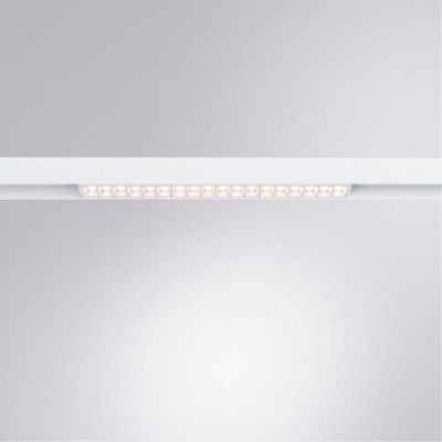 Трековый светодиодный светильник Arte Lamp Linea A4675PL-1WH