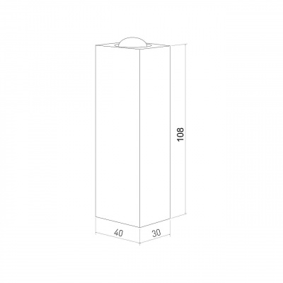 Настенный светодиодный светильник Elektrostandard Petite LED 40110/LED сталь a056601