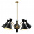 Подвесная люстра Crystal Lux Joven SP5 Gold/Black Подвесная люстра Crystal Lux Joven SP5 Gold/Black