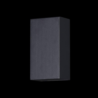 Уличный настенный светодиодный светильник Maytoni Times Square O581WL-L6B