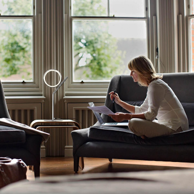 Настольная лампа Mantra Olimpia Cromo 6596