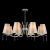 Подвесная люстра Crystal Lux Renata Renata SP8 Silver