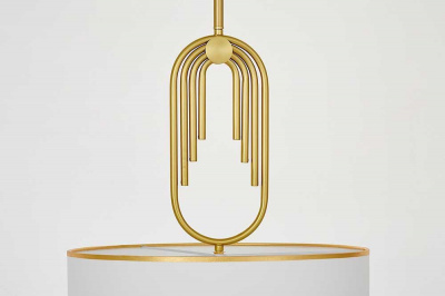 Подвесной светильник Lumina Deco Zanetti LDP 5522-3 WT+MD