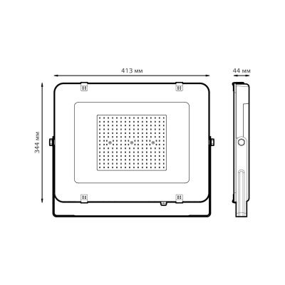 Прожектор светодиодный Gauss Elementary 200W 6500К 691511200