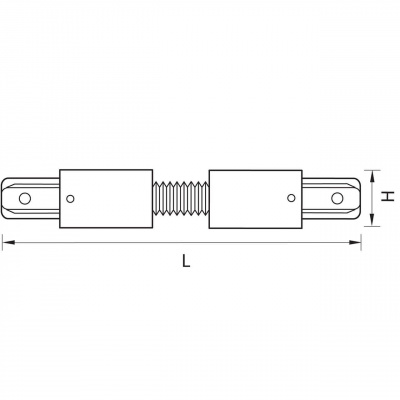 Коннектор гибкий Lightstar Barra 501157