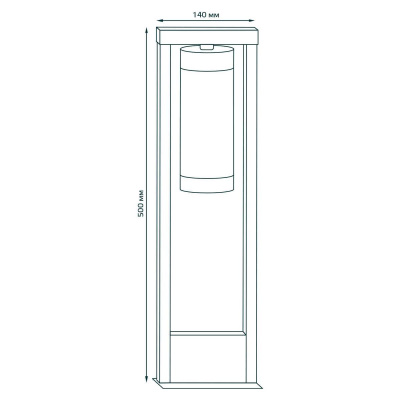 Уличный светильник Gauss Aura GD019