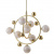 Подвесная люстра Crystal Lux Salvadore SP8V Gold