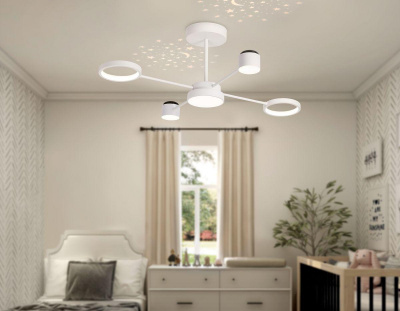 Потолочная светодиодная люстра Ambrella light Comfort LineTech FL51631