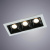 Встраиваемый светодиодный светильник Arte Lamp Grill A3153PL-3BK