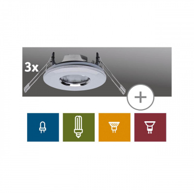 Набор оснований для светильника Paulmann 2Easy Spot-Set Premium 99748