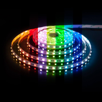 Светодиодная лента Elektrostandard 24W/m 60LED/m 5050SMD MIX RGB/теплый белый 5M a053701