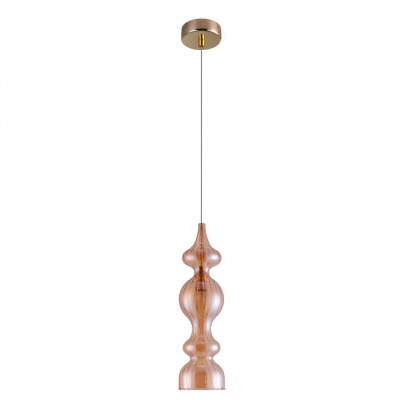Подвесной светильник Crystal Lux Iris SP1 A Amber