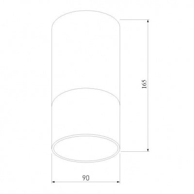 Уличный светодиодный светильник Elektrostandard Light Led 35139/H черный a057156