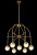 Подвесная люстра Crystal Lux Truena SP-PL6+1 Bronze